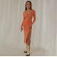 Hanging Neck Summer Casual Long Sleeve Maxi Party Dress