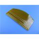 Single Layer Flexible PCB Built on Polyimide With 1.6mm FR-4 Stiffener and Immersion Gold for Instrument Panel