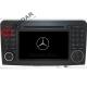 Mercedes Benz Car Radio Dvd Bluetooth Navigation , Mercedes Gl Dvd Player With Ipod BT