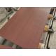 Customized Honed Finish Red Sandstone Paving Slabs With Wood Pattern