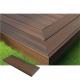 Grey Park L Corner 3.6m composite Outdoor Deck Trim ISO9001 No Maintenance