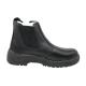 Insulation Womens Black Work Boots , No Laces Composite Steel Toe Shoes