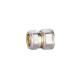 1/4 1/2 Brass Compression Fittings Equal Straight Union PF5003