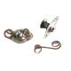 Universal Car Fitment 1/4 Turn Button Fasteners with Stainless Steel .500 Self-Eject Dzus and 1.0 Springs in Aluminium