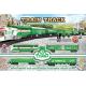 Electric Classic Train Railway Race Set W / Sound For Christmas Gift
