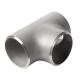 Customized Stainless Steel Butt Weld Galvanized Pipe Fittings Sch40 Equal Tee