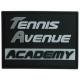 custom Embroidered Iron On badge Patches Tennis Avenue Academy