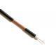 20 AWG Bare Copper RG59 CCTV Coaxial Cable 95% CCA Braiding CM Rated PVC