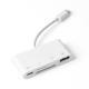 4 In 1 Iphone Adapter Cable Lightning to USB Camera Card Reader Adapter