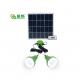 CE ROHS Li Battery Solar Emergency Lights 2 Bulbs Solar Home Lighting Kit