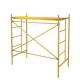 High Stability and Easy Installation Frame System Scaffolding with Powder Coating