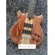 Custom 4 Strings Neck Through Body Alembic Style Bass Guitar