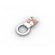 Tagor Jewelry Top Quality Trendy Classic Men's Gift 316L Stainless Steel Key Chains ADK78