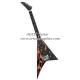 43" V-shape Electric Guitar with decal AG43-V1