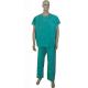 Unisex Microporous Hospital Surgical Scrubs Single Use Preventing Virus Invading