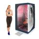 Portable Full Size Steam Sauna 110-120V AC 60Hz 1500W Waterproof Cloth 4L Water Capacity