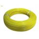 High Temperature Silicone Rubber Cord Hardness Shore 40-90 A , Yellow Color