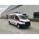 Mobile Hospital Emergency Ambulance Car Transport Patients 85kw Engine Power