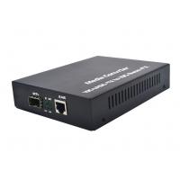 Mini Dual Fiber Optic Media Converter High Speed 10G Low Power Consumption