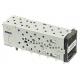 SFP RCPT CONN W/CAGE Optical Fiber Transceiver 2X1 40P R/A 1658859-2