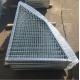 Outdoor Anti Slip Galvanized Bar Grating , 30 * 3mm Metal Grid Flooring