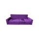 Various Fun Shapes Waterproof Velvet Fabric Foam Play Couch Set 15KG