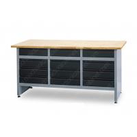 Security Cylinder Lock Metal Garage Workbench Ball Bearing Drawer Slides