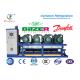 Heavy duty multiple compressor parallel compressor racks for fruit cold storage