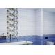 Mirror Surface Glazed Ceramic Tile 300x600mm Decorative Wall Tiles And Distinctive Tiles For Kitchen Blue