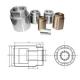 injection piston for die casting, die casting plunger tip