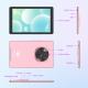 C idea Android Tablet 800x1280 IPS Screen SIM Support 9 Inch Tablet PC With Case CM935 pink
