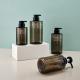 500ml Amber Cosmetic PETG Bottle Soap Dispenser Dispenser For Shampoo