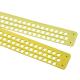 Yellow Color Three Row Plastic Bee Pollen Trap For Beekeeping Equipment