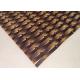 Anti Bronze Decorative Elevator Architectural Metal Mesh 6% Opening Area