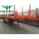 30t-60t Log Semi Trailer Wood Semi Log Trailer For Timber Transport