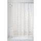 Factory Wholesale Walmart bathroom  Disposable Plastic Shower Curtain With Hooks