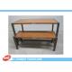 OEM MDF Nest Display Table For Store Presenting Goods / Wood Veneer Finished