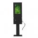 LCD Touch Screen Electric Vehicle Charging Stations Floor Standing Installation
