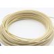 Anti - Corrosion 3*2mm Indoor Fiber Cable , Butterfly Flat Ivory Fiber Drop Cable