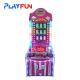 Playfun  carnival  design toss balls foam  family knock down clown   redemption lottery gaming  machine arcade  center