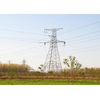 Double Circuit Powerful Angle Steel Tower Customized Design For Power Supply
