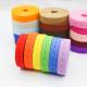 Free sample manufacturer custom color width buttonhole elastic webbing band