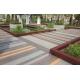 Environmental WPC Decking Flooring Recyclable For Walking And Decoration