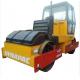 Used Dynapac Road Roller cc211 Double Drum road Roller,Yellow versatile roller Road engineering vehicle