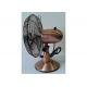 Air Cooling Decorative Retro Electric Fan , European Market Antique Retro Chrome