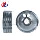 Outer Dia 140mm Steel Feed Roller Woodworking Machinery Spares For Four Side Moulder
