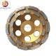 Double Row 100mm 150mm Concrete Cup Grinding Wheels