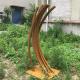 6.5ft Corten Steel Sculpture 2mm Outdoor Metal Sculpture For Yard