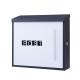 Garden Residential Wall Mounted Letterbox Galvanized Steel Mailbox