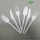 6 Cpla Biodegradable Heavyweight  Cutlery Sets - Disposable Cutlery - Compostable Forks For Lunch, Dinner, Party